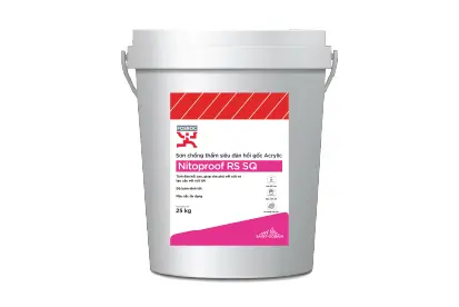 Sơn chống thấm siêu đàn hồi gốc Acrylic Nitoproof RS SQ
