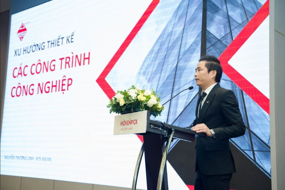 Ông Nguyễn Trường Linh - Phó TGĐ VNCC chia sẻ về xu hướng thiết kế Dự án Công nghiệp đón đầu làn sóng đầu tư quốc tế 